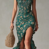 Saana - Boho-retro-maxi-mekko