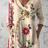 Aria | Long Sweater with a Stunning Pattern