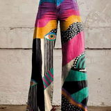 Talia - Leveät housut Boho Chic
