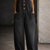Iina - Vintage-pesty Puuvillahaalari
