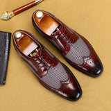 Yves Laroche Nahkainen Brogue Oxford-kengät