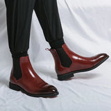Annibale Carracci Nahk Chelsea Boots