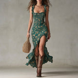Saana - Boho-retro-maxi-mekko