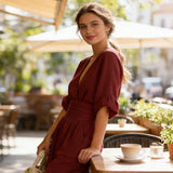 Sanna – Tyylikäs ja laskeutuva jumpsuit